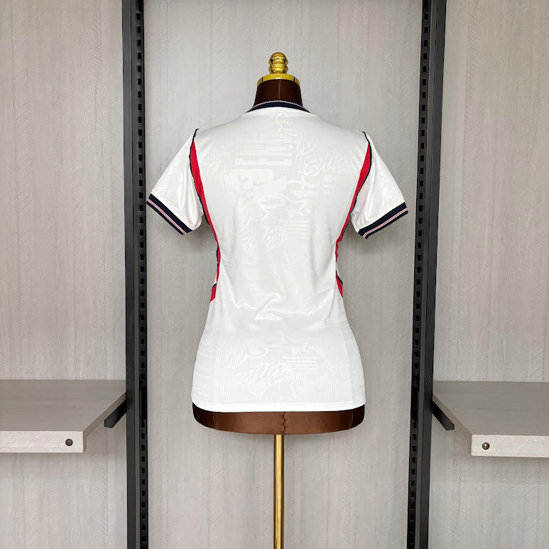 Camisa Inglaterra I 26/27 Torcedor Feminina