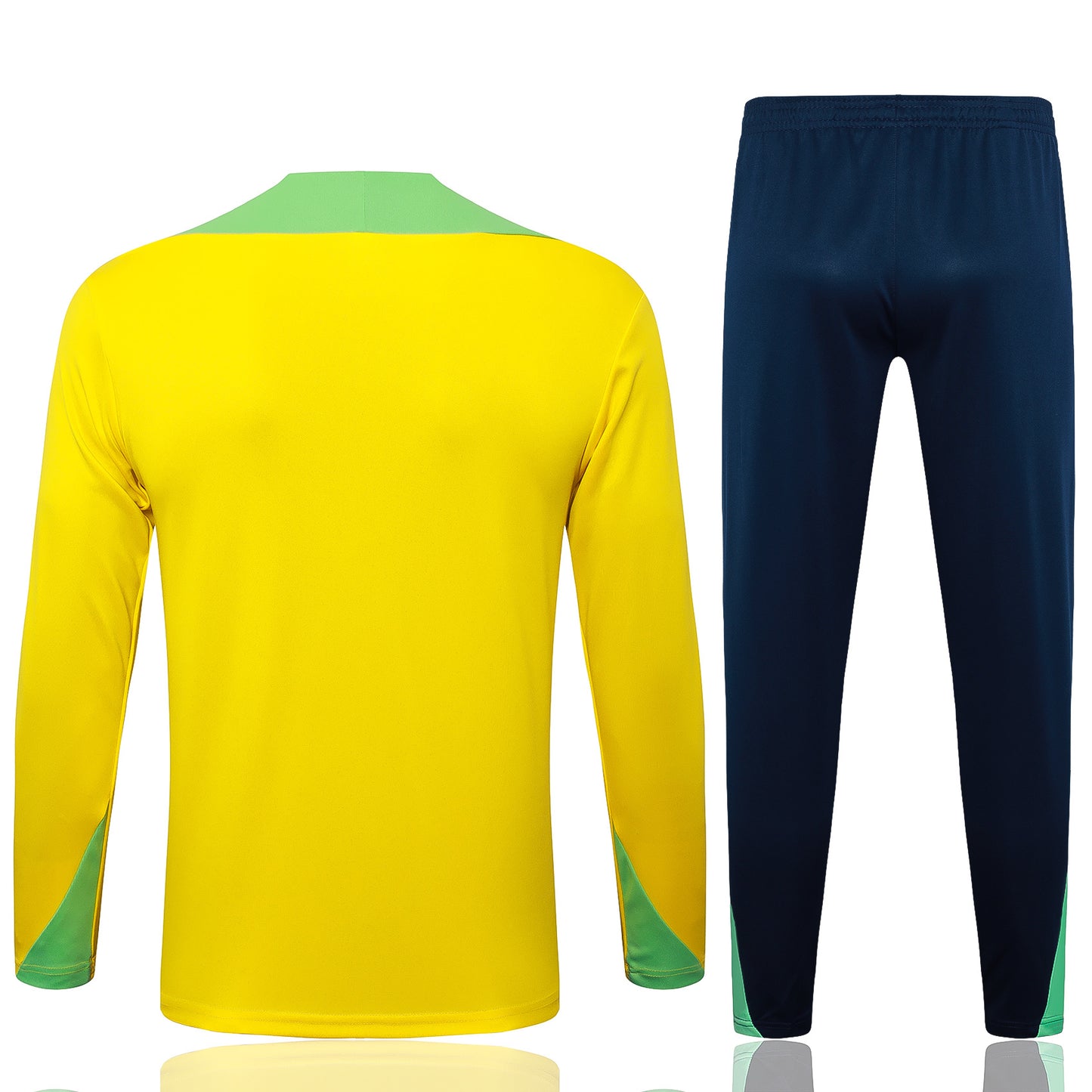 Kit De Treino Frio Brasil 26/27 Amarelo Masculino