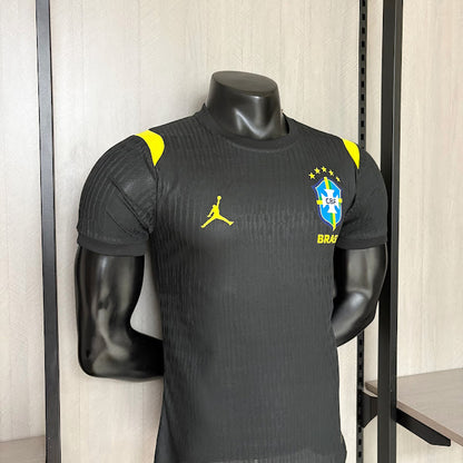 Camisa Brasil Preto Treino 26/27 Jogador Masculina