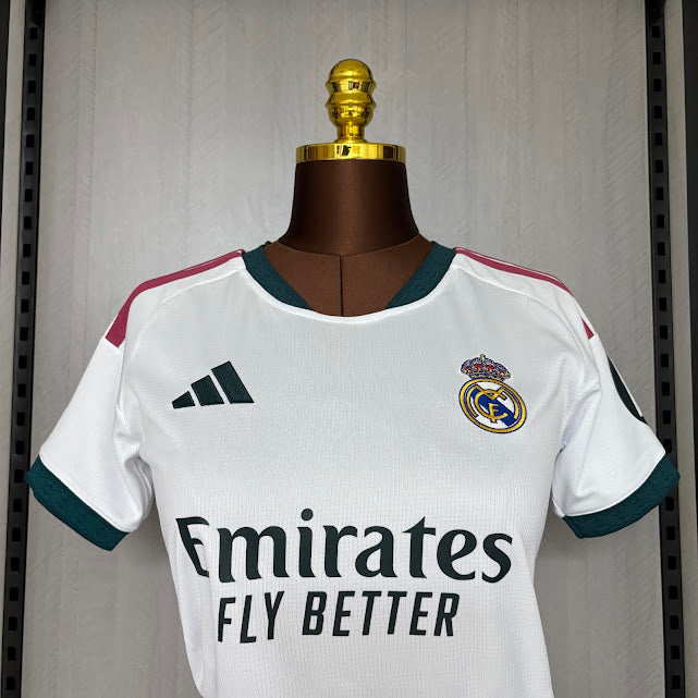 Camisa Real Madrid I 26/27 Torcedor Feminina