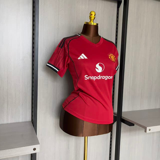Camisa Manchester United I 25/26 Torcedor Feminina