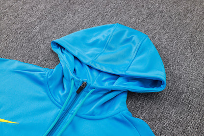 Kit De Treino Frio Brasil 26/27 Azul Masculino