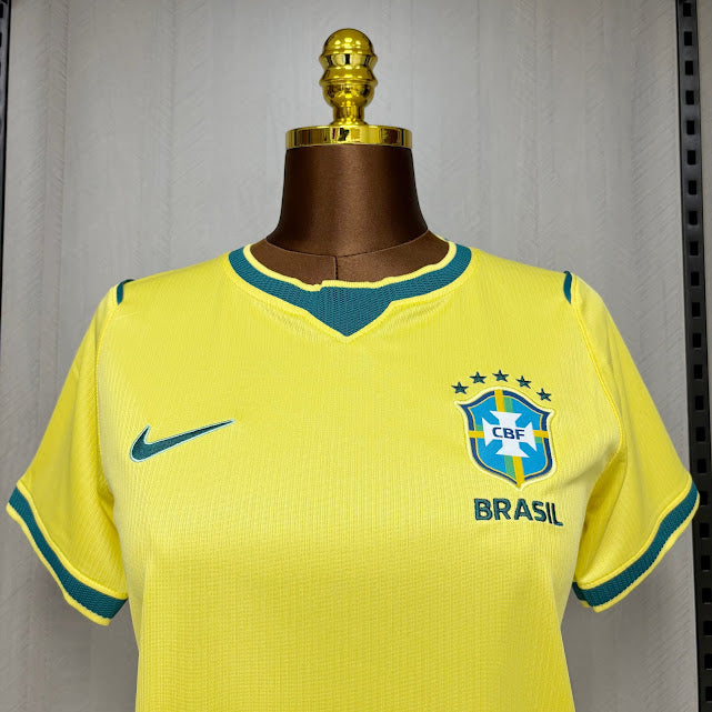 Camisa Brasil I COPA 2026 Torcedor Feminina