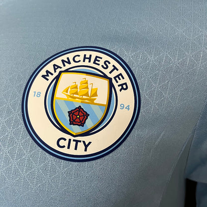 Camisa Manchester City I 24/25 Jogador Masculina