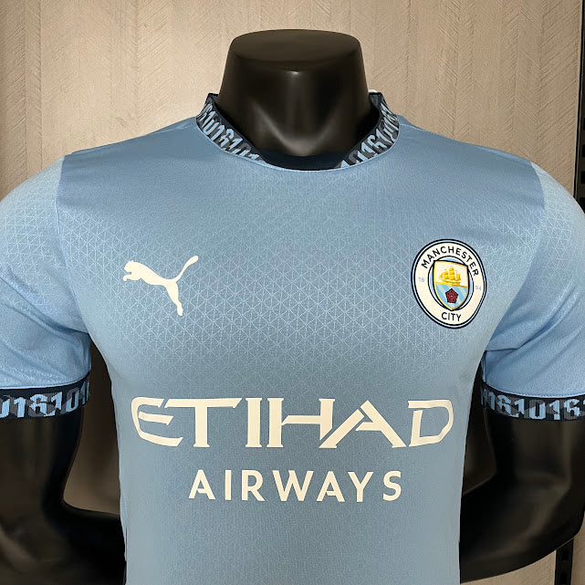 Camisa Manchester City I 24/25 Jogador Masculina