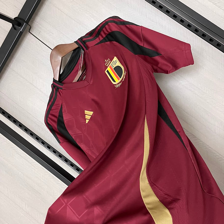 Camisa Bélgica I 24/26 Torcedor Masculina