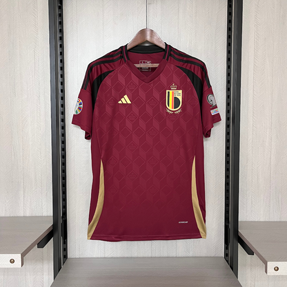 Camisa Bélgica I 24/26 Torcedor Masculina