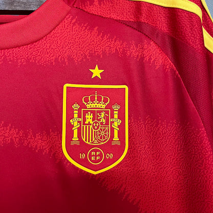 Camisa Espanha I 24/25 Torcedor Masculina