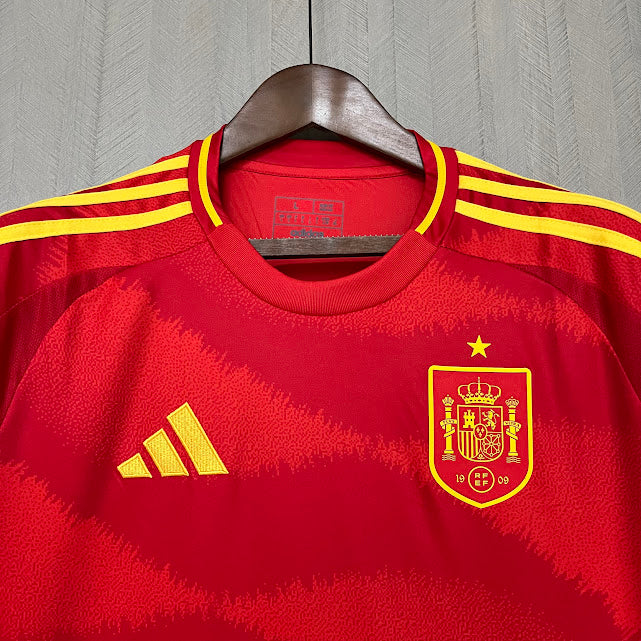 Camisa Espanha I 24/25 Torcedor Masculina