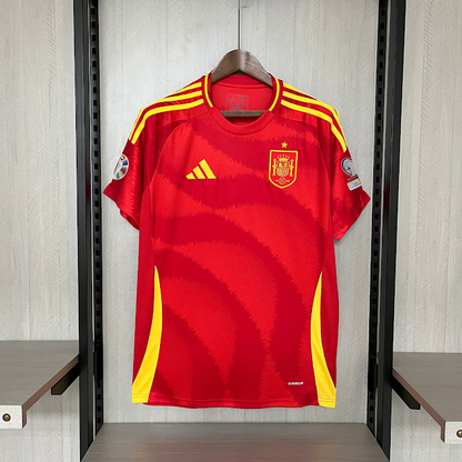 Camisa Espanha I 24/25 Torcedor Masculina