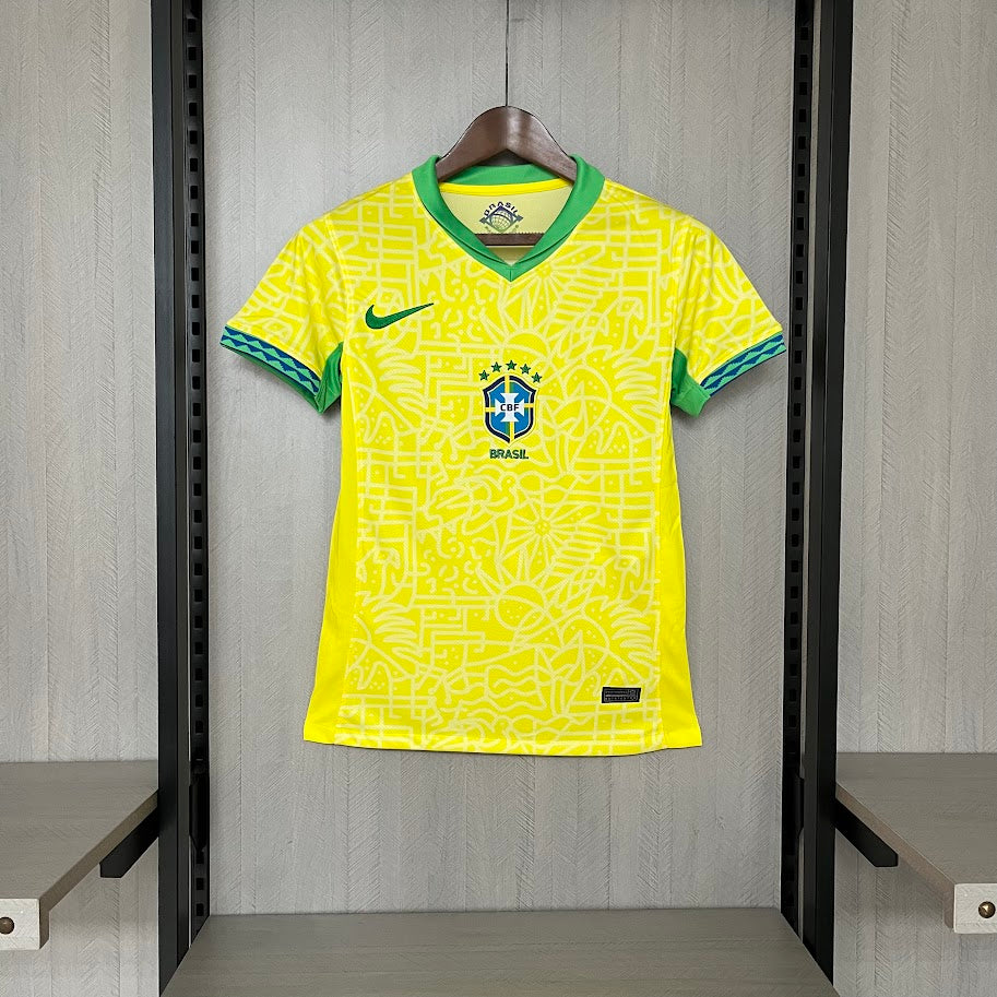 Camisa Brasil I 24/25 Torcedor Feminina