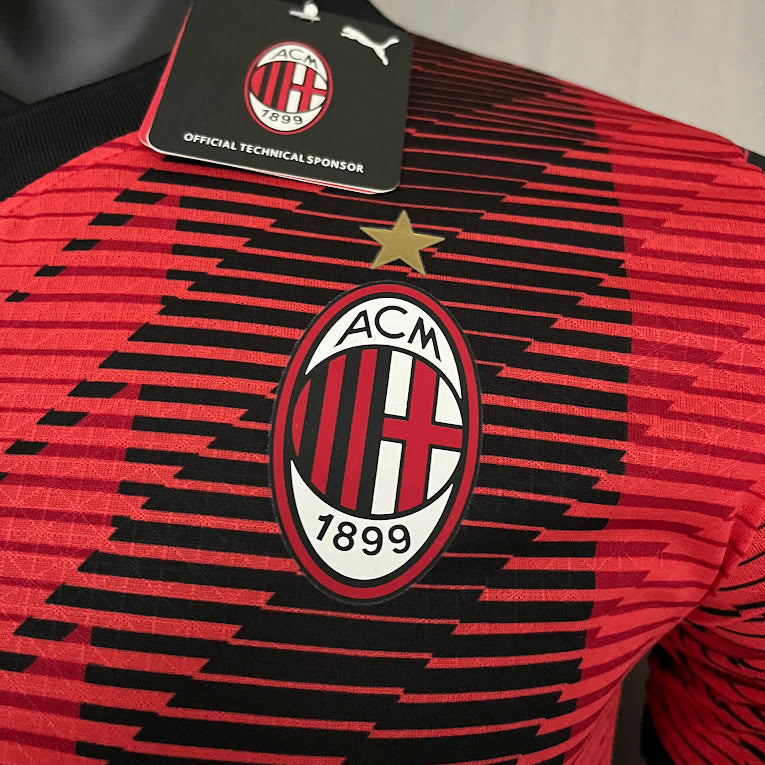 Camisa Milan I 23/24 Jogador Masculina