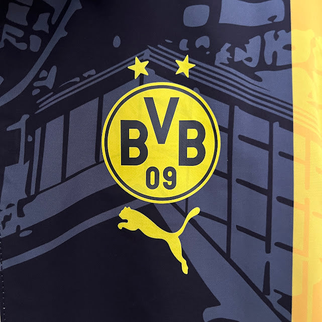 Corta-Vento Borussia Dortmund Dupla Face 24/25 Masculina