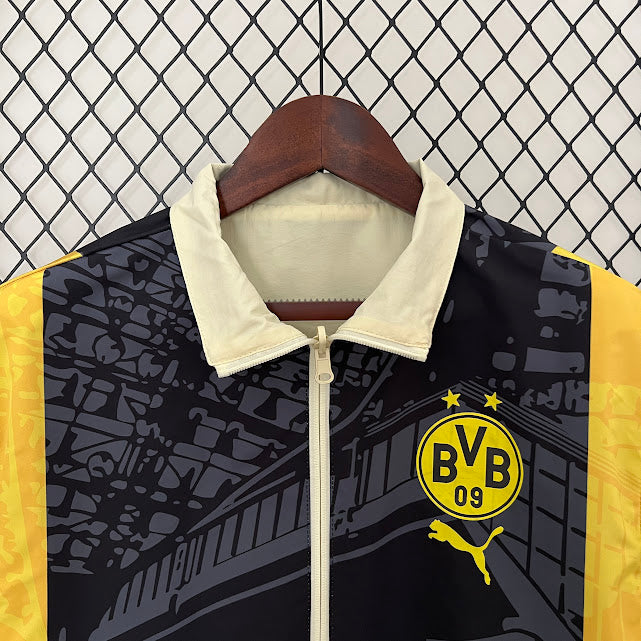 Corta-Vento Borussia Dortmund Dupla Face 24/25 Masculina