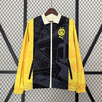 Corta-Vento Borussia Dortmund Dupla Face 24/25 Masculina
