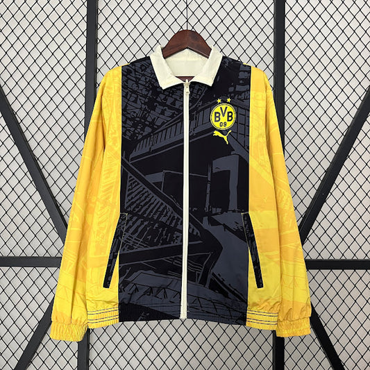 Corta-Vento Borussia Dortmund Dupla Face 24/25 Masculina