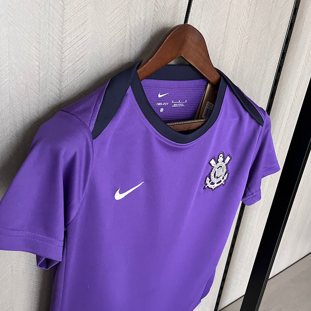 Camisa Corinthians Treino 25/26 Torcedor Feminina