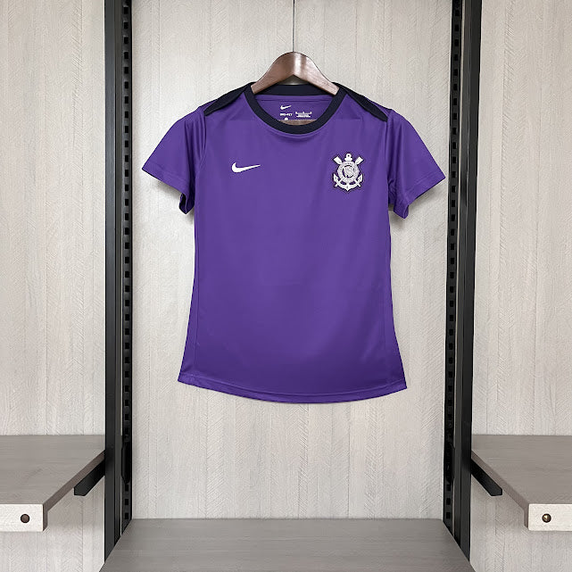 Camisa Corinthians Treino 25/26 Torcedor Feminina