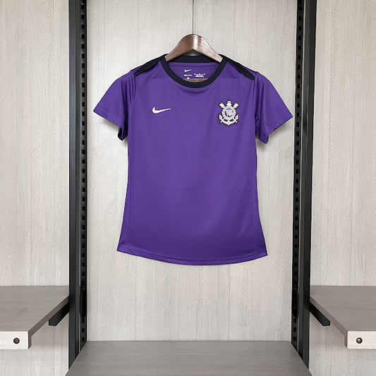 Camisa Corinthians Treino 25/26 Torcedor Feminina