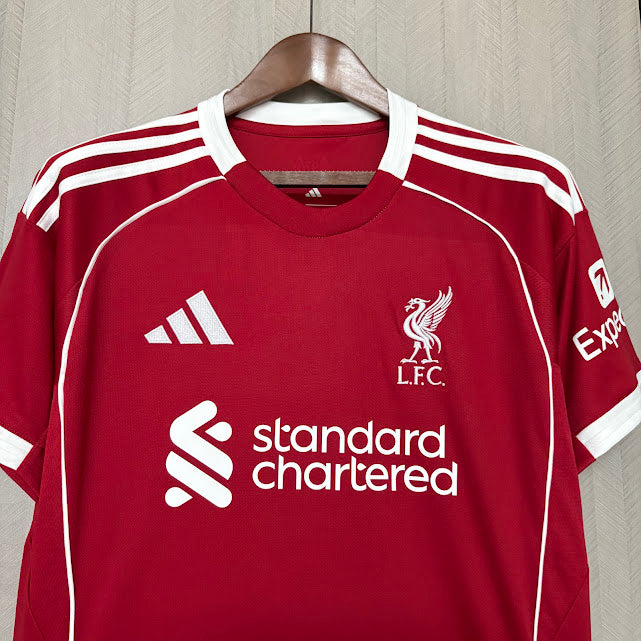 Camisa Liverpool I 25/26 Torcedor Masculina