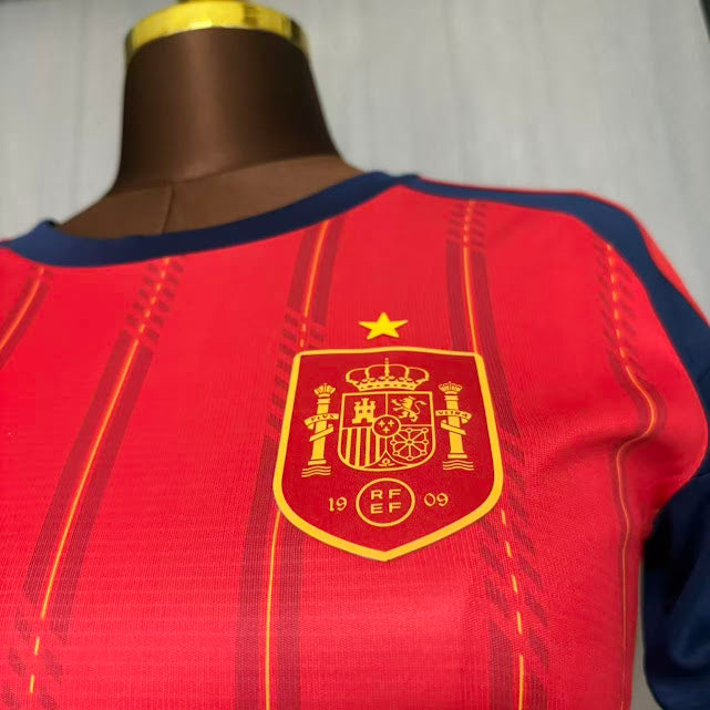 Camisa Espanha I 26/27 Torcedor Feminina