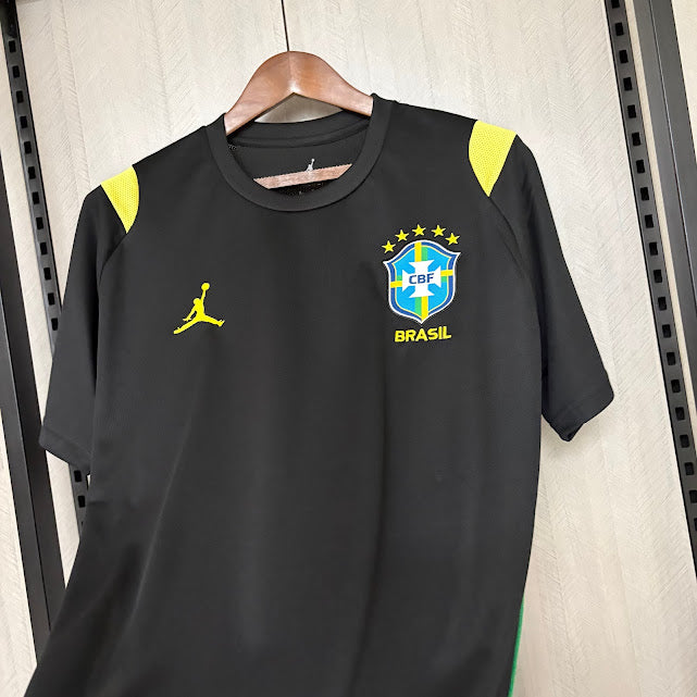 Camisa Brasil Preto Treino 26/27 Torcedor Masculina