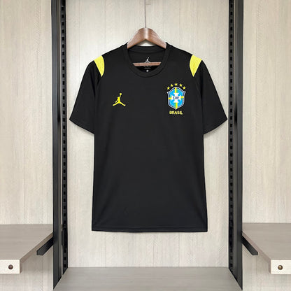 Camisa Brasil Preto Treino 26/27 Torcedor Masculina