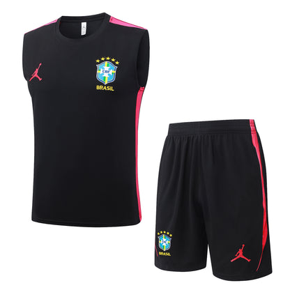 Kit De Treino Regata Brasil 26/27 Jordan Masculina