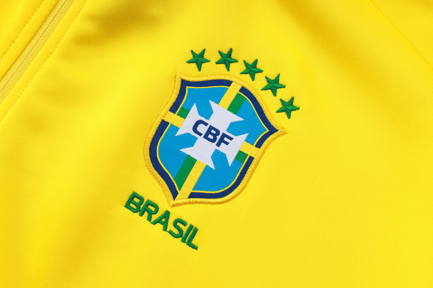 Kit De Treino Frio Brasil 26/27 Amarelo Masculino