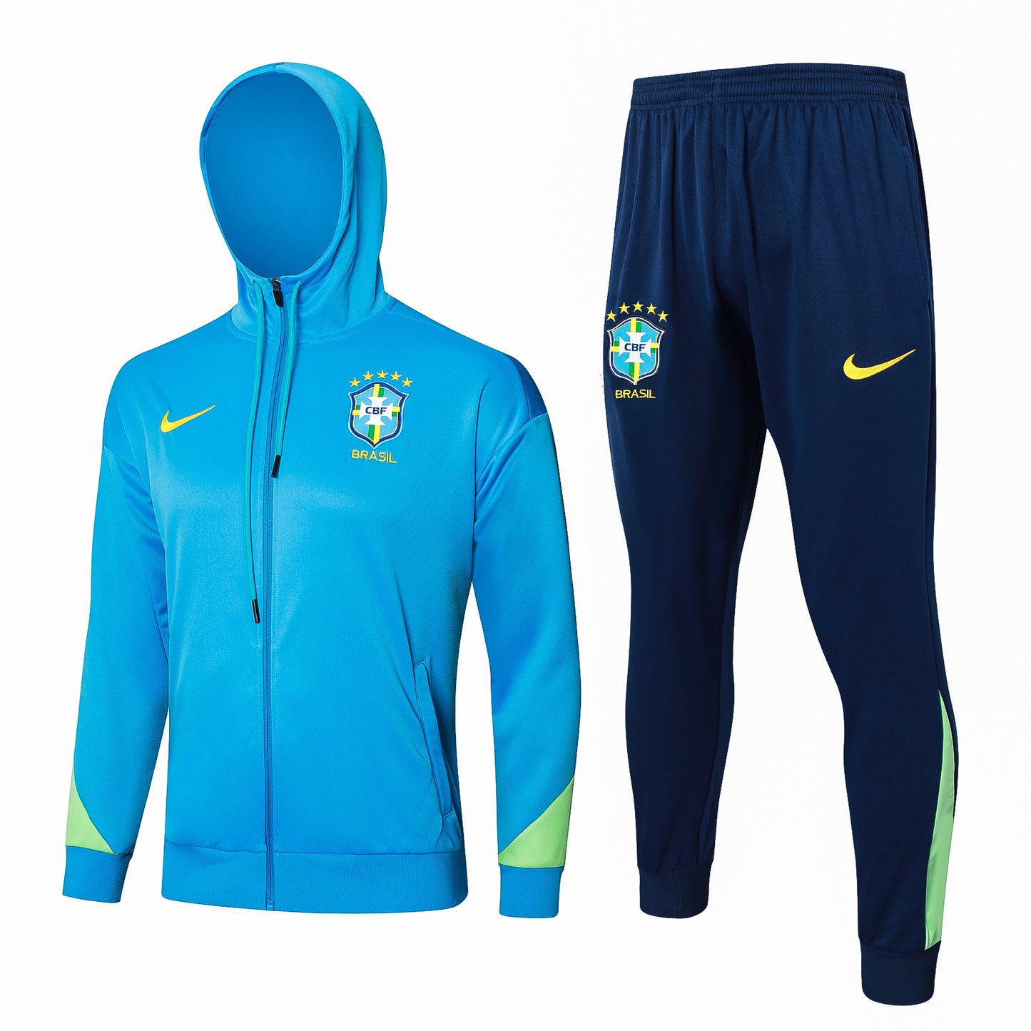 Kit De Treino Frio Brasil 26/27 Azul Masculino