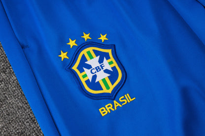 Kit De Treino Frio Brasil 26/27 Branco/Azul Masculino
