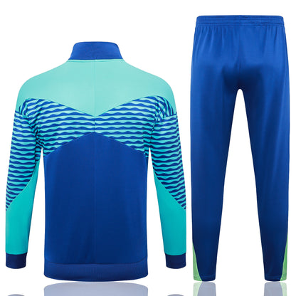 Kit De Treino Frio Brasil 26/27 Azul Masculino