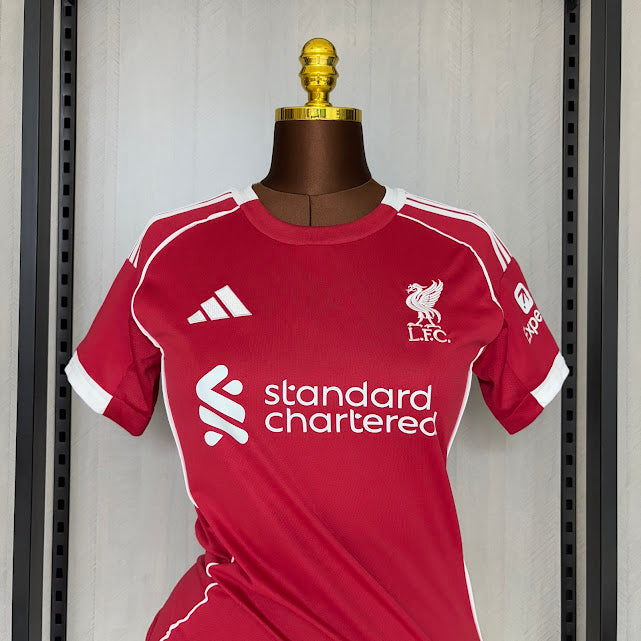 Camisa Liverpool I 25/26 Torcedor Feminina