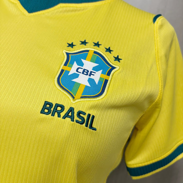 Camisa Brasil I COPA 2026 Torcedor Feminina