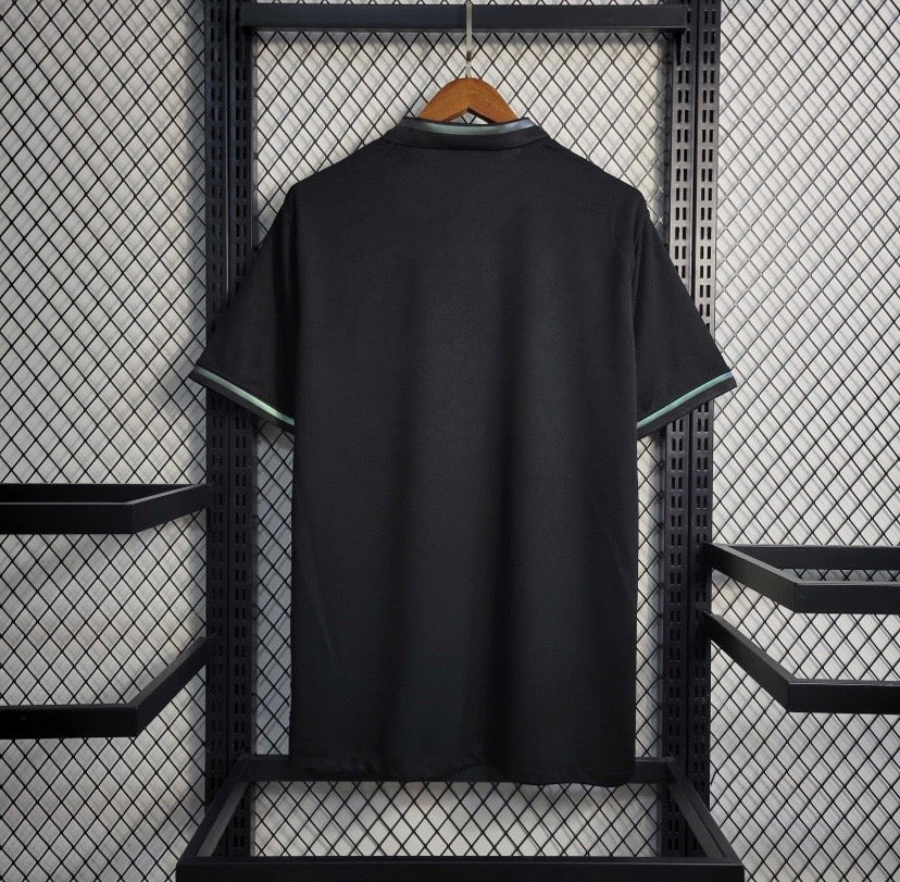Camisa Brasil Polo Preta Masculina