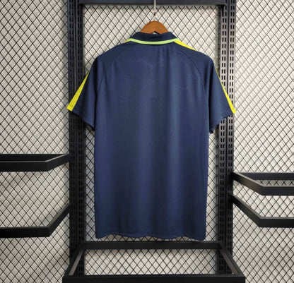 Camisa Brasil Polo Azul-Marinho Masculina