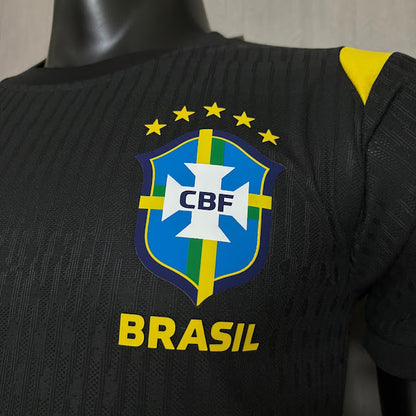 Camisa Brasil Preto Treino 26/27 Jogador Masculina