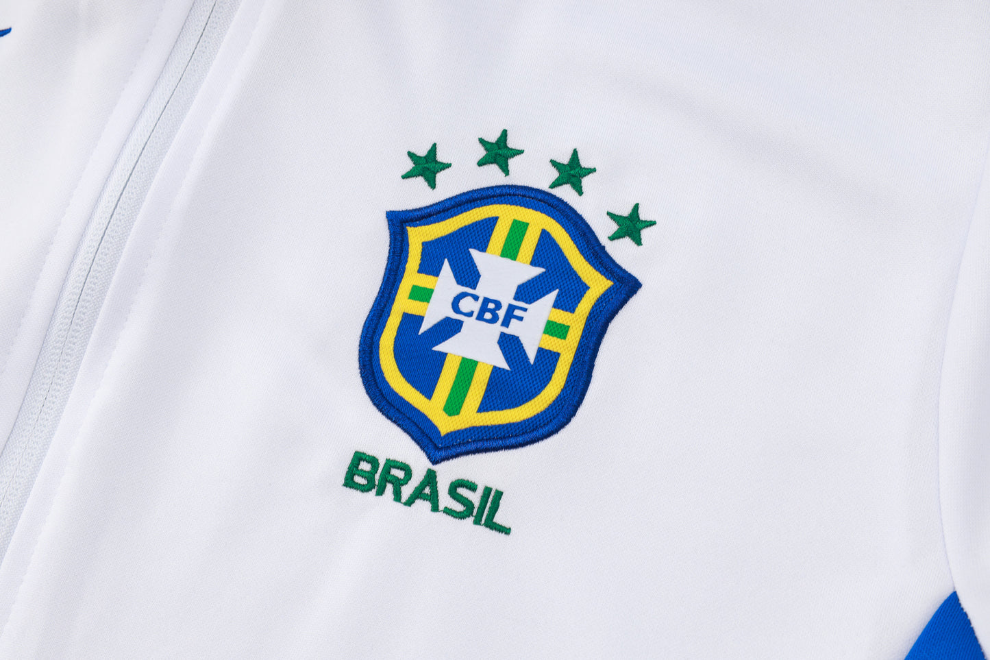Kit De Treino Frio Brasil 26/27 Branco/Azul Masculino