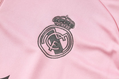 Kit De Treino Frio Real Madrid 26/27 Rosa Masculino