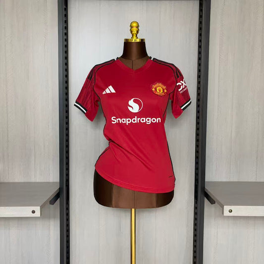 Camisa Manchester United I 25/26 Torcedor Feminina