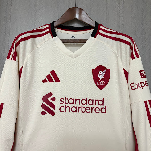 Camisa Manga Longa Liverpool II 25/26 Masculina