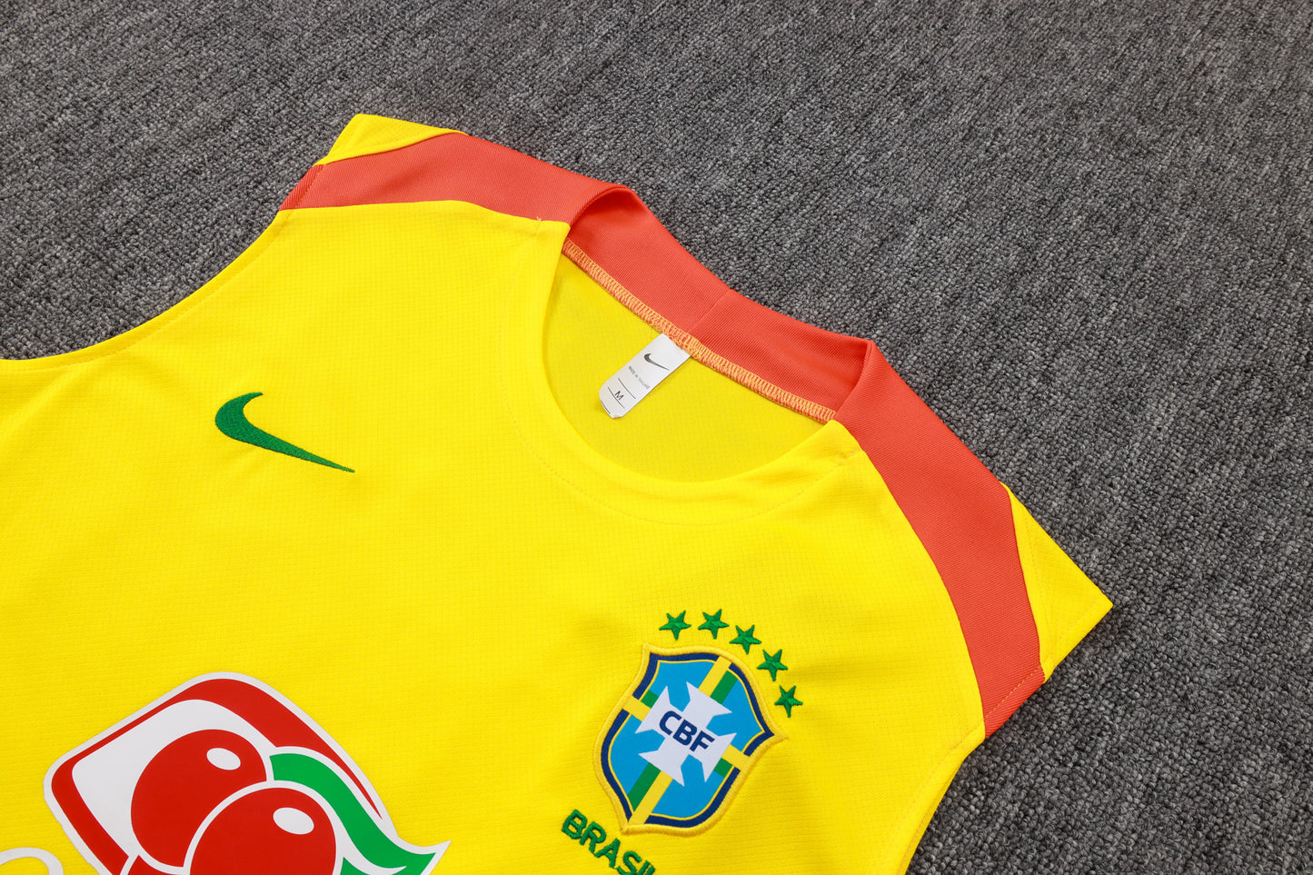Kit De Treino Regata Brasil 26/27 Amarela Masculina
