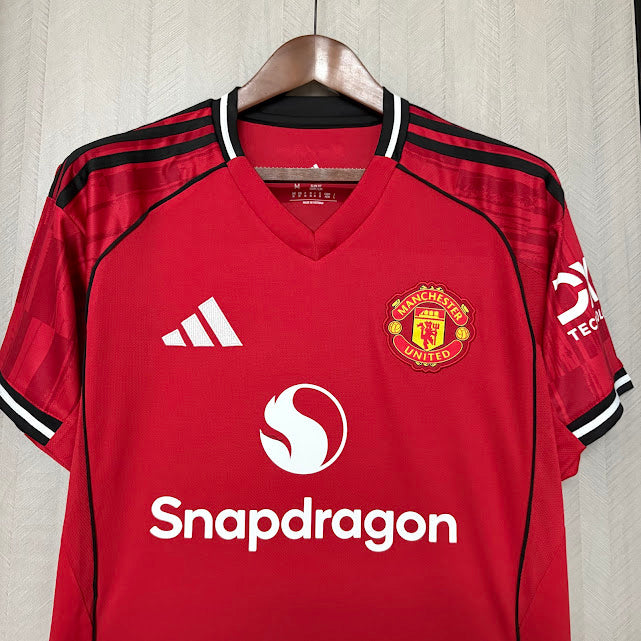 Camisa Manchester United I 25/26 Torcedor Masculina