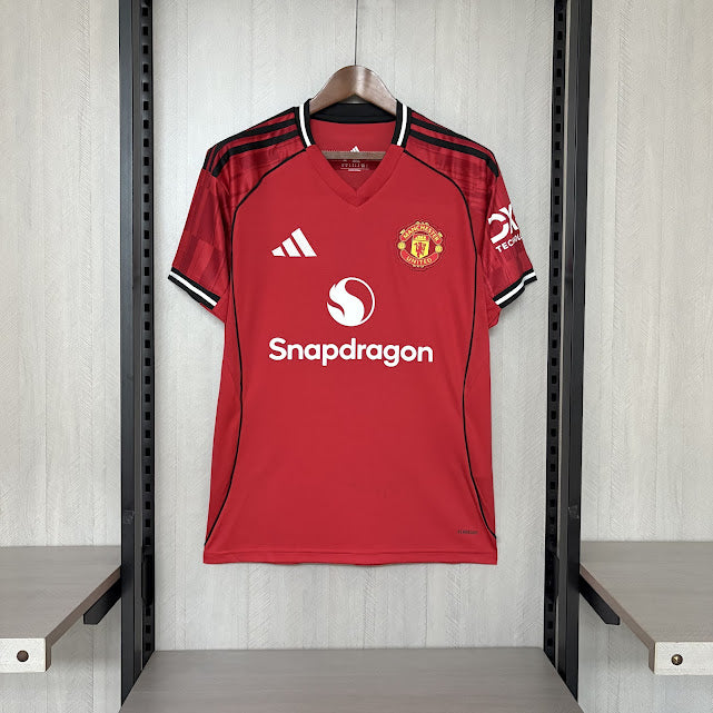 Camisa Manchester United I 25/26 Torcedor Masculina